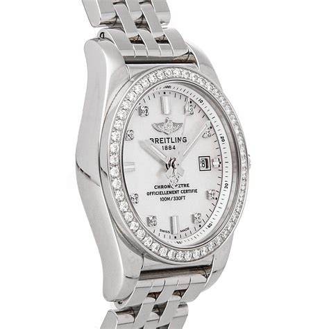 breitling galactic 29 sleek diamond watch|Breitling Galactic 29 Sleek Diamond Bezel Mother.